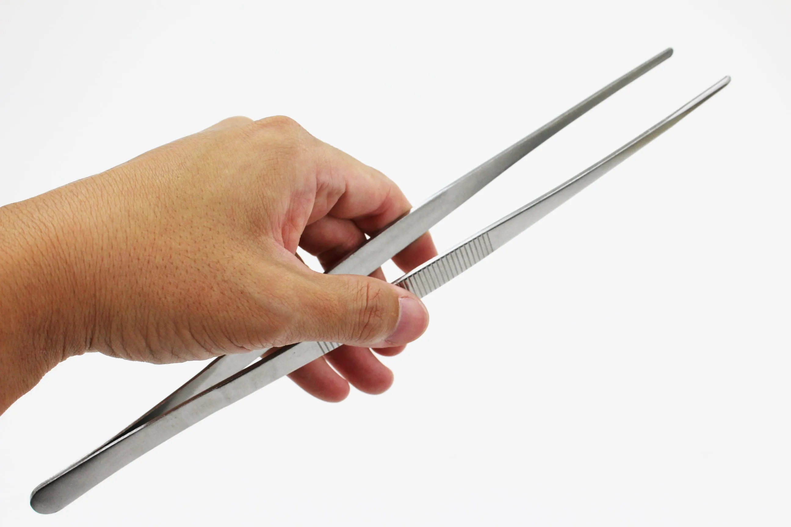 12 inch Long Stainless Steel Cooking Tweezers Kitchen Cooking Tool