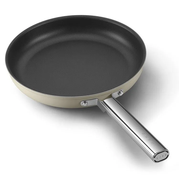 12" Fry Pan - Cream