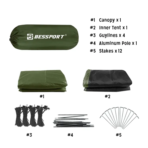 2 PERSON STOCK TENT