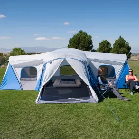 2024 Ozark Trail 16-Person 3-Room Family Cabin Tent, with 3 Entrances