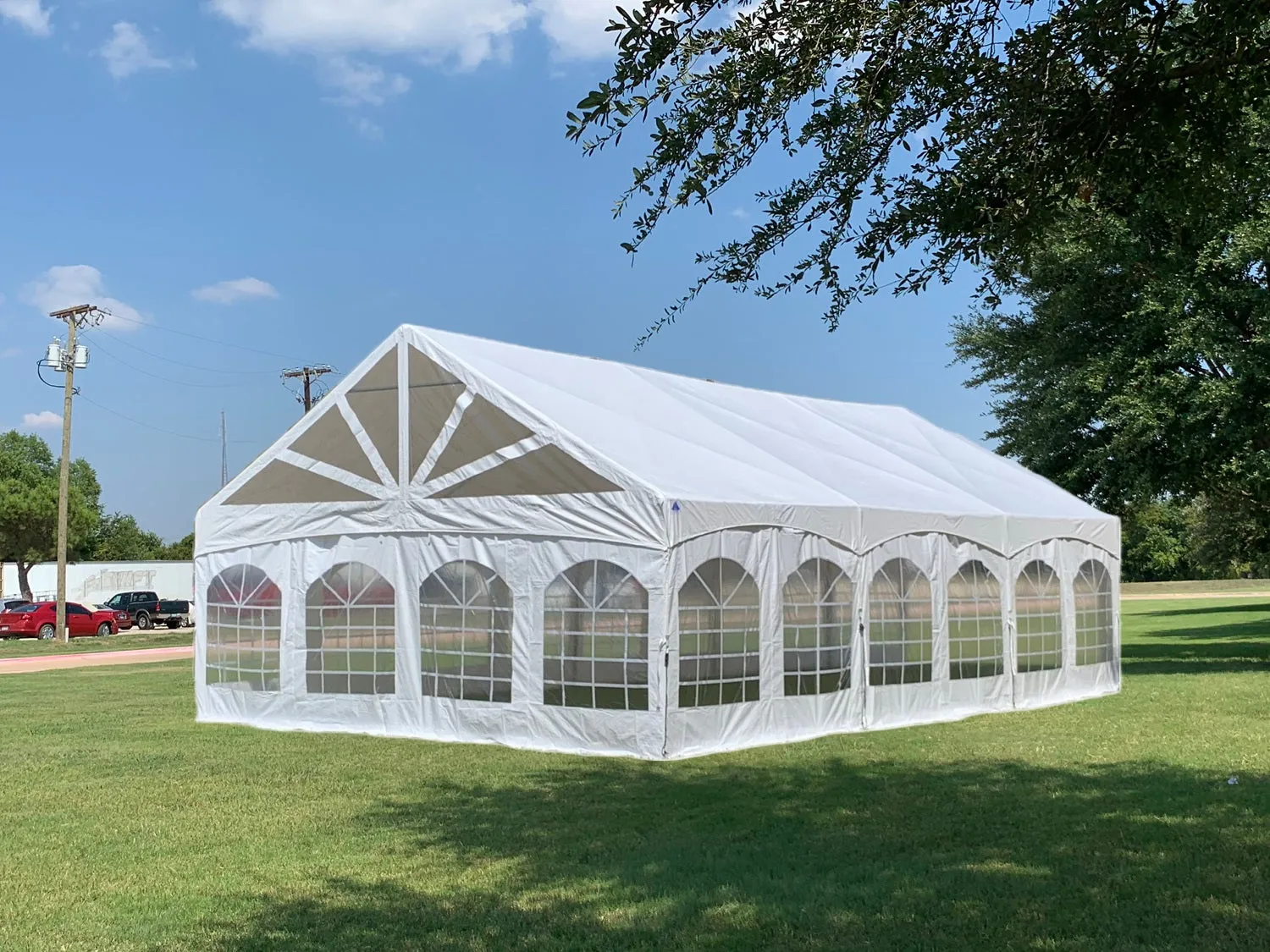 30'x20' PVC Marquee Party Tent - Fire Retardant