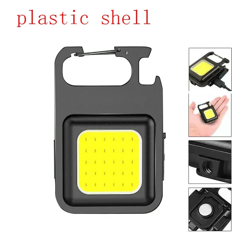 5/10/20pcs High Power Led Flashlight Portable Pocket Flashlight Key Chain USB Rechargeable for Outdoor Camping