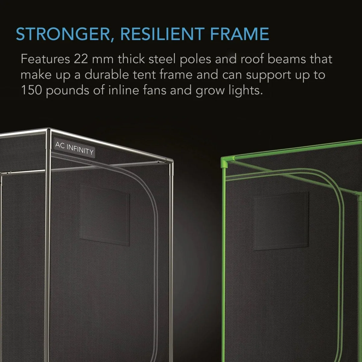 AC Infinity CLOUDLAB 642 Advance Grow Tent 48" X 24" X 72"