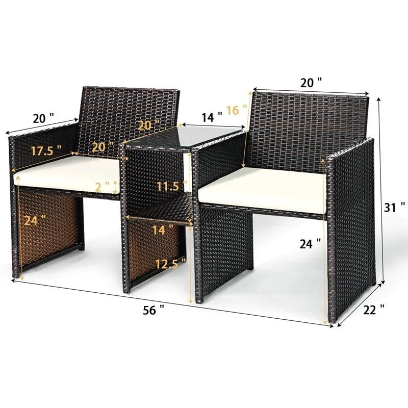 Adesina - Three Piece Outdoor Set