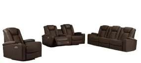 Agnes Power Reclining Sofa, Loveseat and Recliner