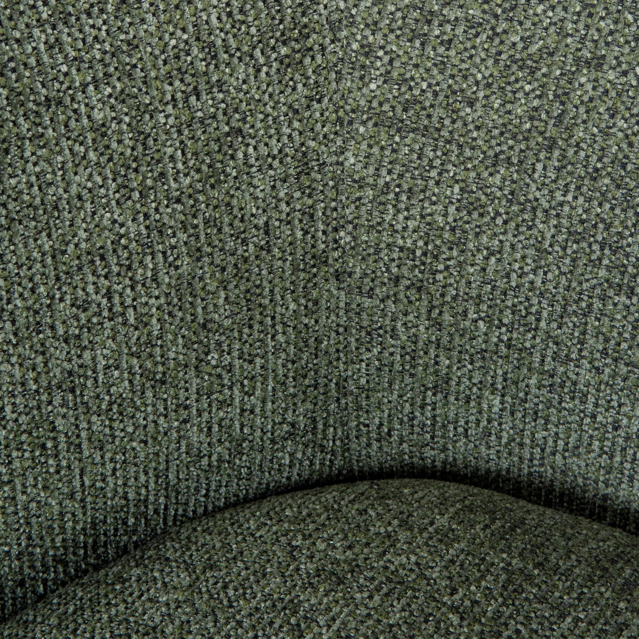 Amity Fabric Armchair - Coral Dark Green