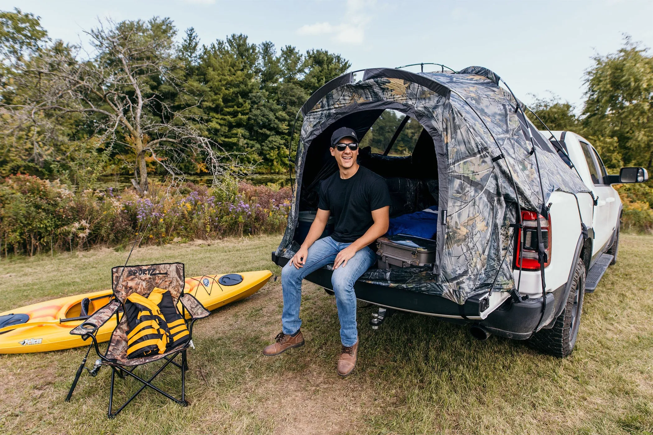 Backroadz Camo Truck Tent