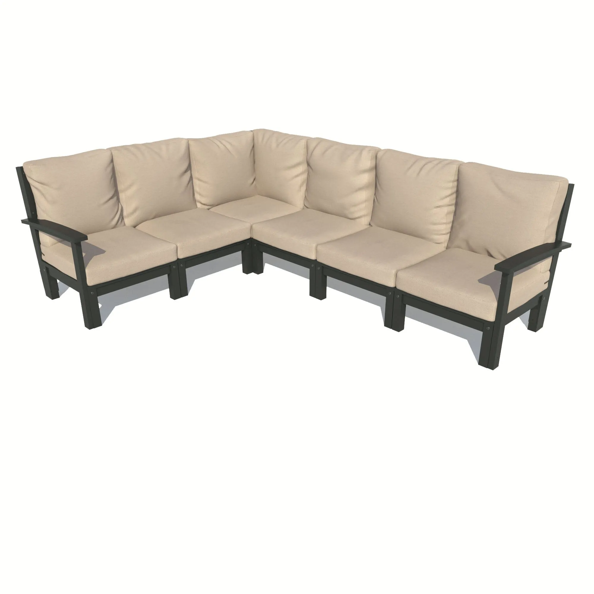 Bespoke Deep Seating: 6 Piece Sectional Sofa Set