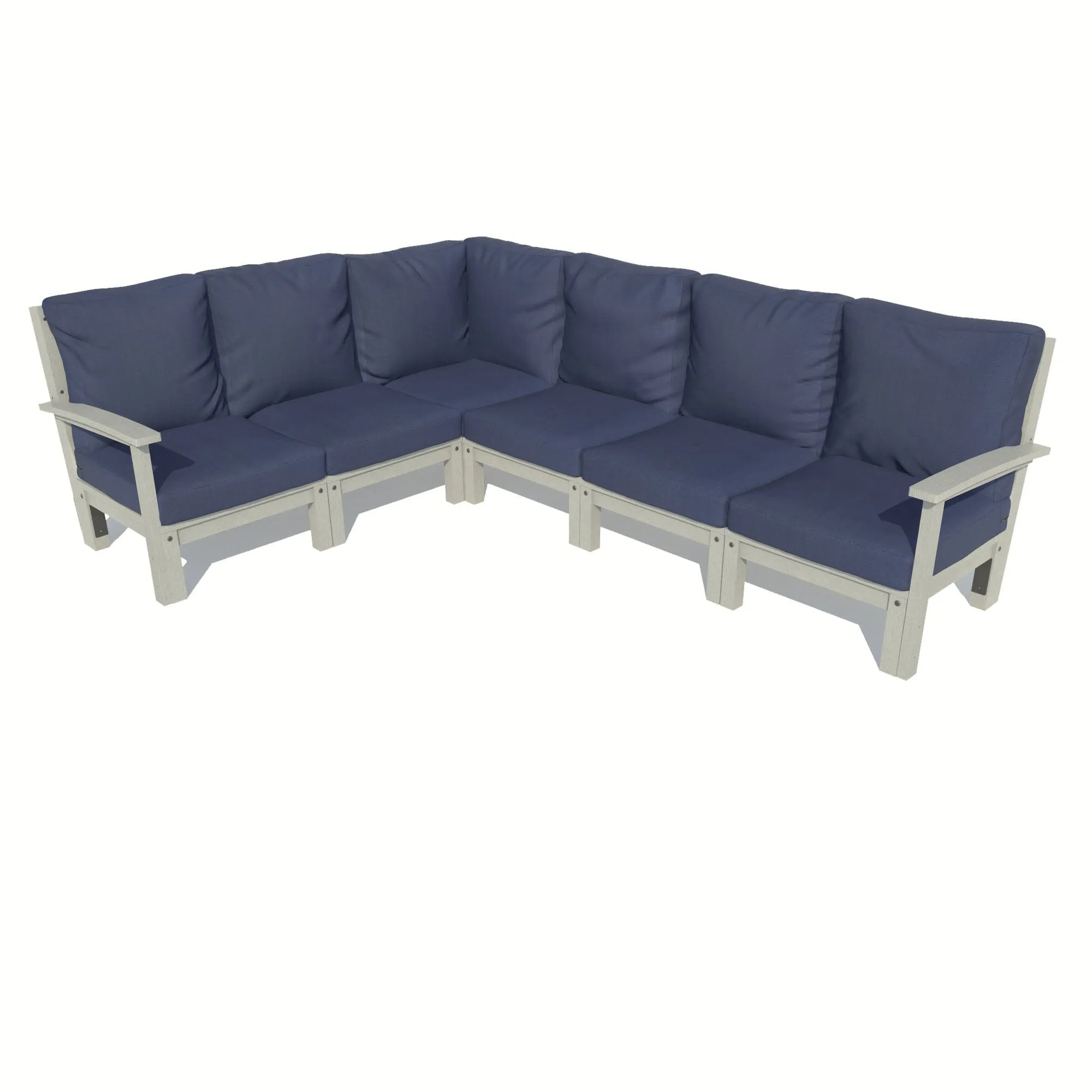 Bespoke Deep Seating: 6 Piece Sectional Sofa Set