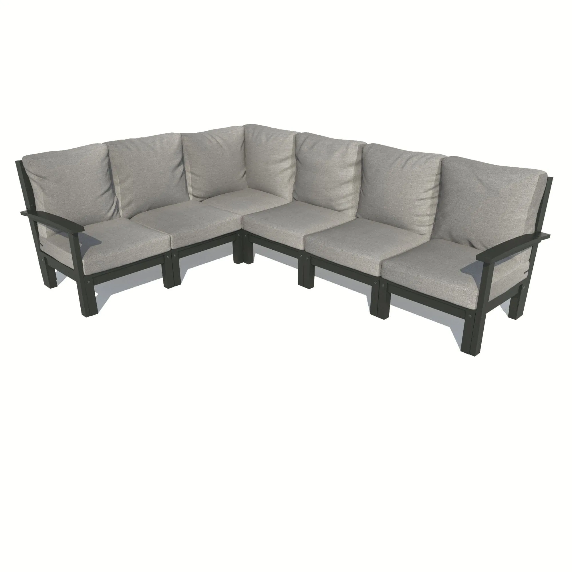 Bespoke Deep Seating: 6 Piece Sectional Sofa Set