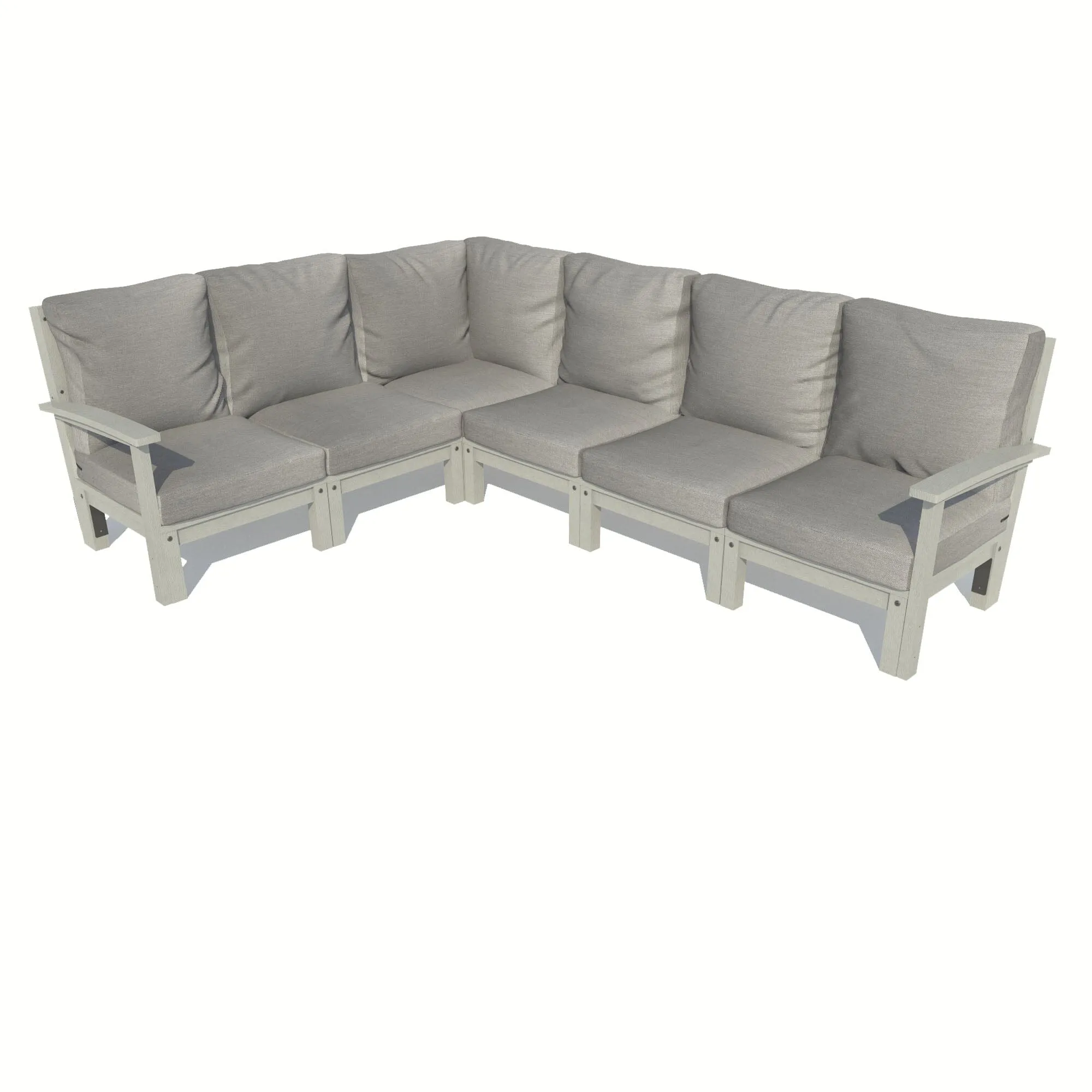 Bespoke Deep Seating: 6 Piece Sectional Sofa Set