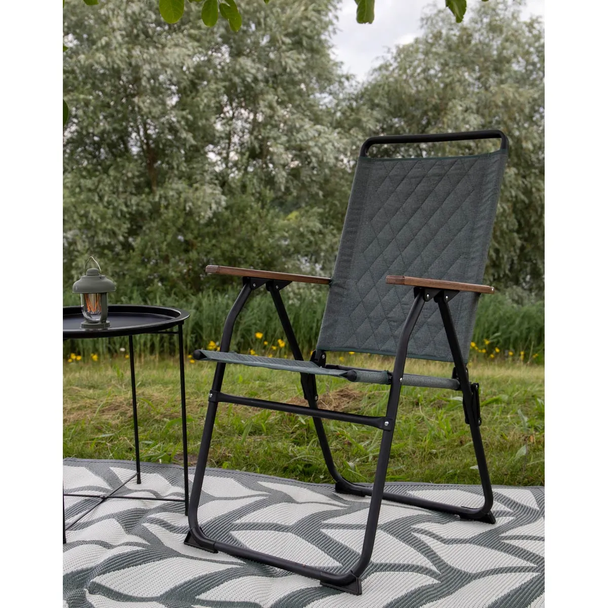 Bo-Camp Industrial Collection Folding Chair Segrell Green