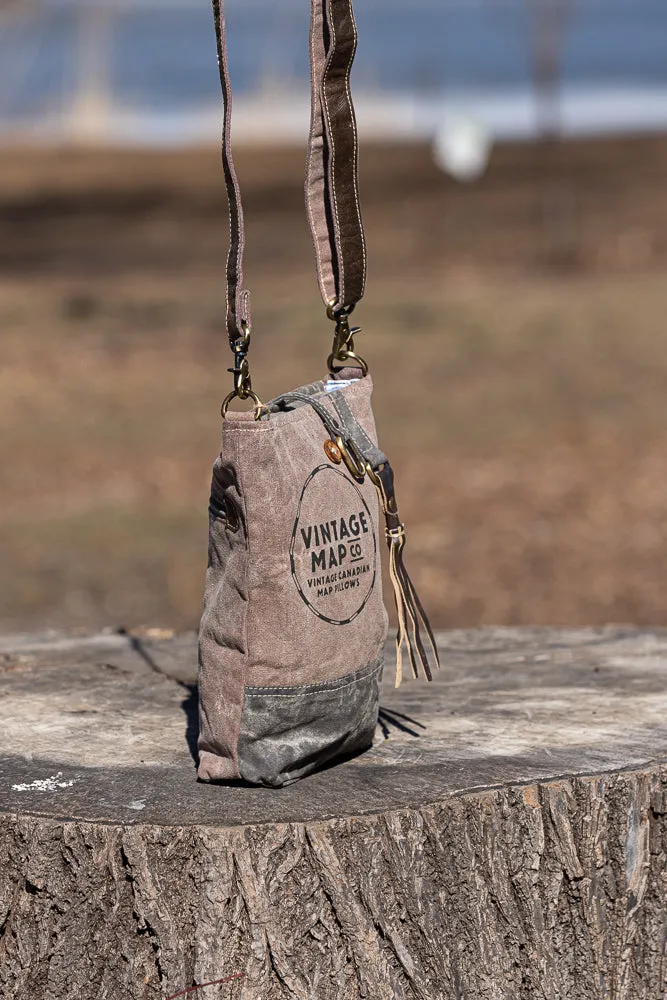 Boho Crossbody Canvas Bag