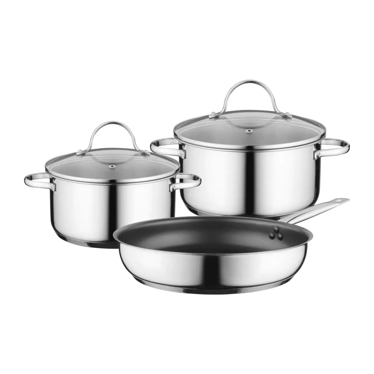 Bosch PIV851FB1EKIT 80.2cm Induction Hob with Free Pan Set - Black