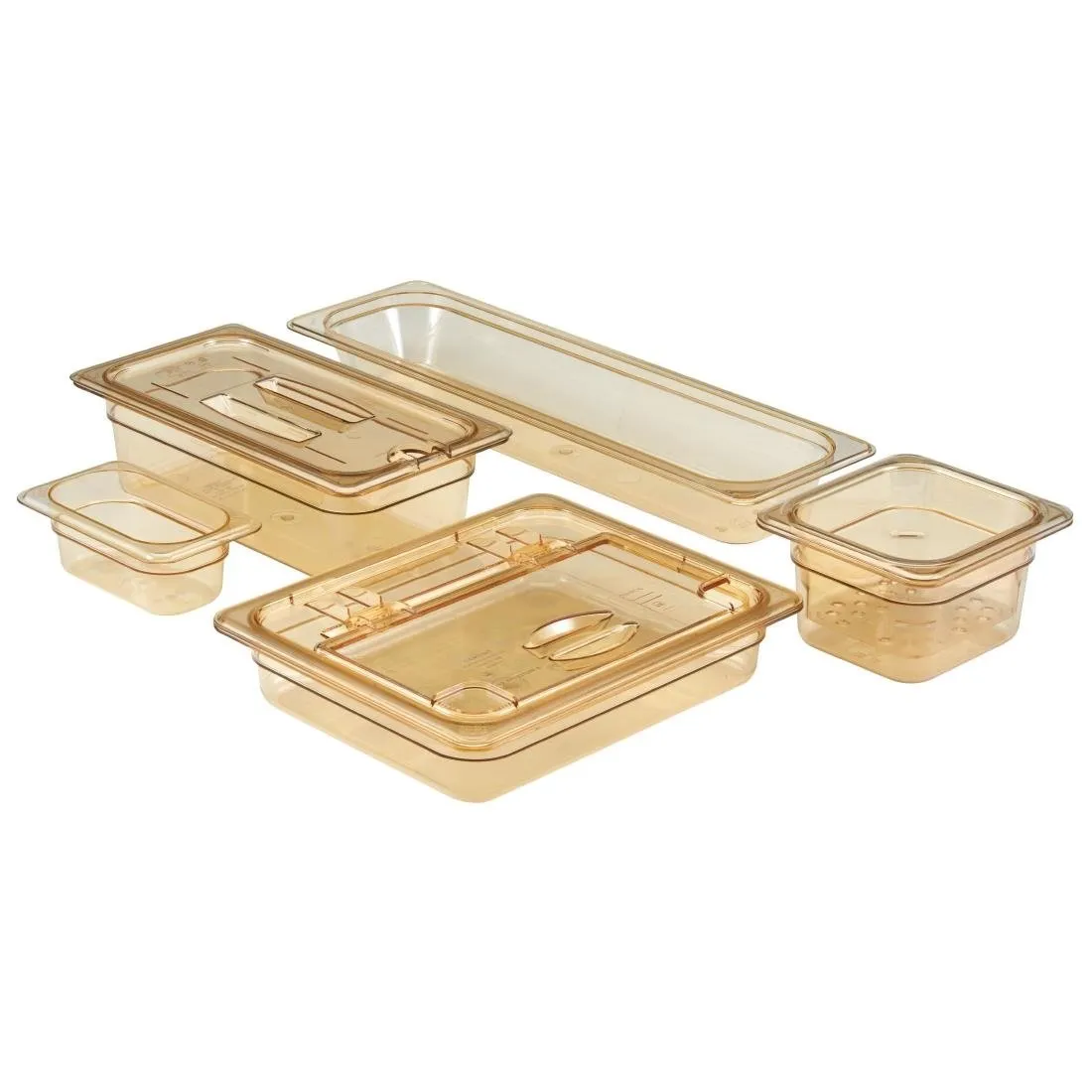 Cambro High Heat 1/6 Gastronorm Food Tray 155mm - DW494