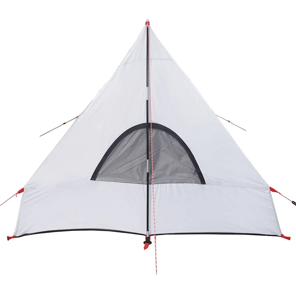 Camping Tent A-Frame 2-Person White Blackout Fabric Waterproof