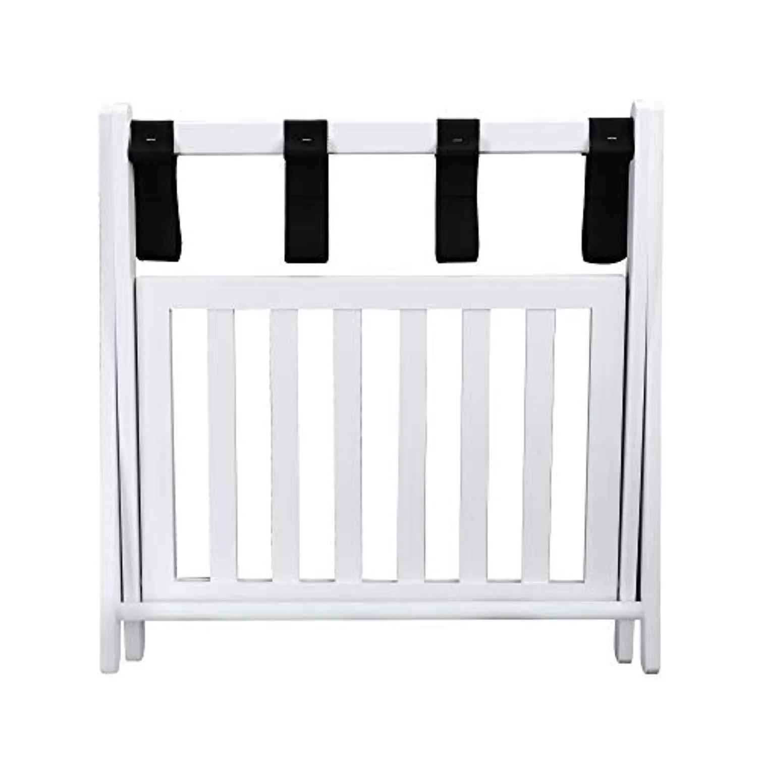 Casual Home 102-21 Shelf- White Luggage Rack