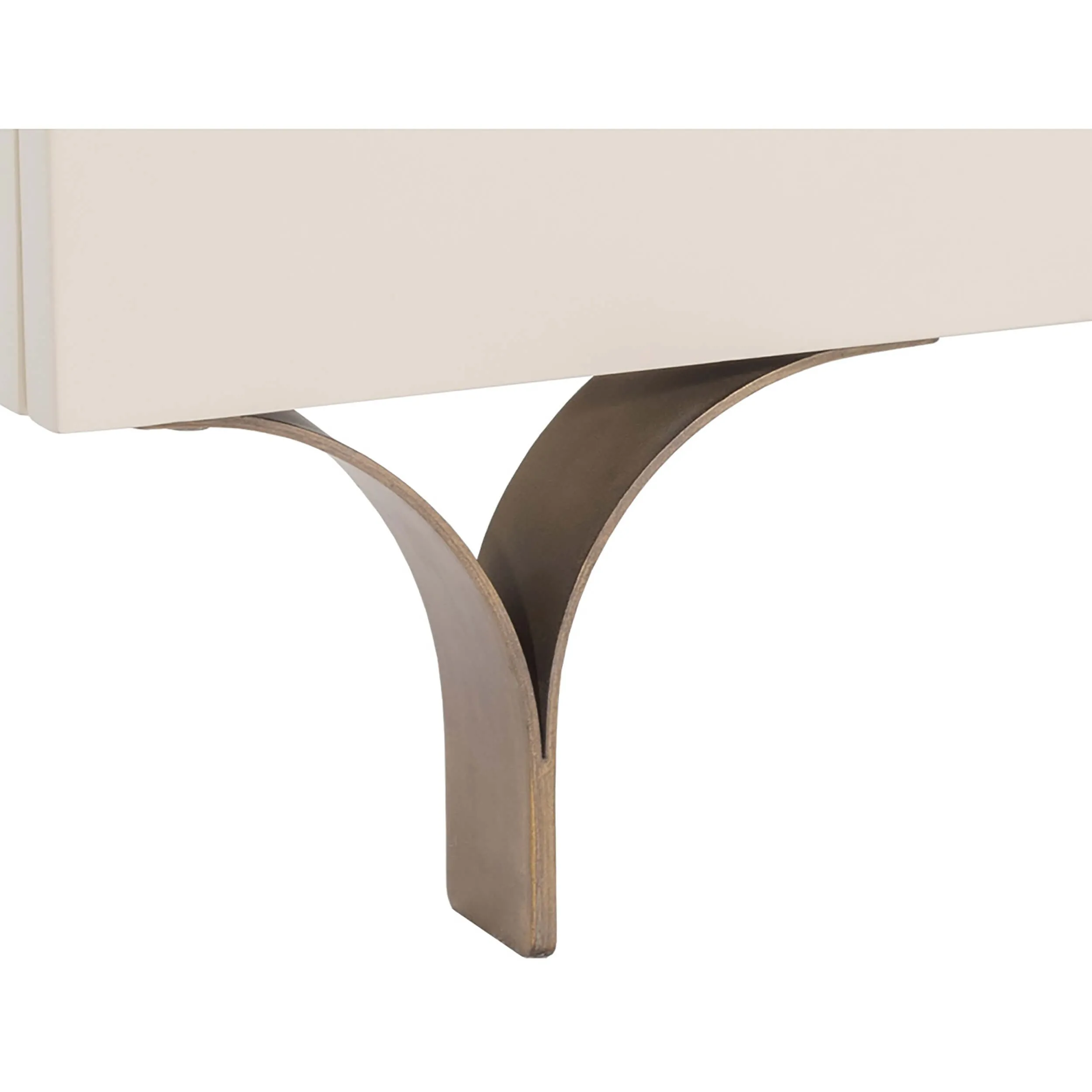 Celine Small Nightstand, Cream