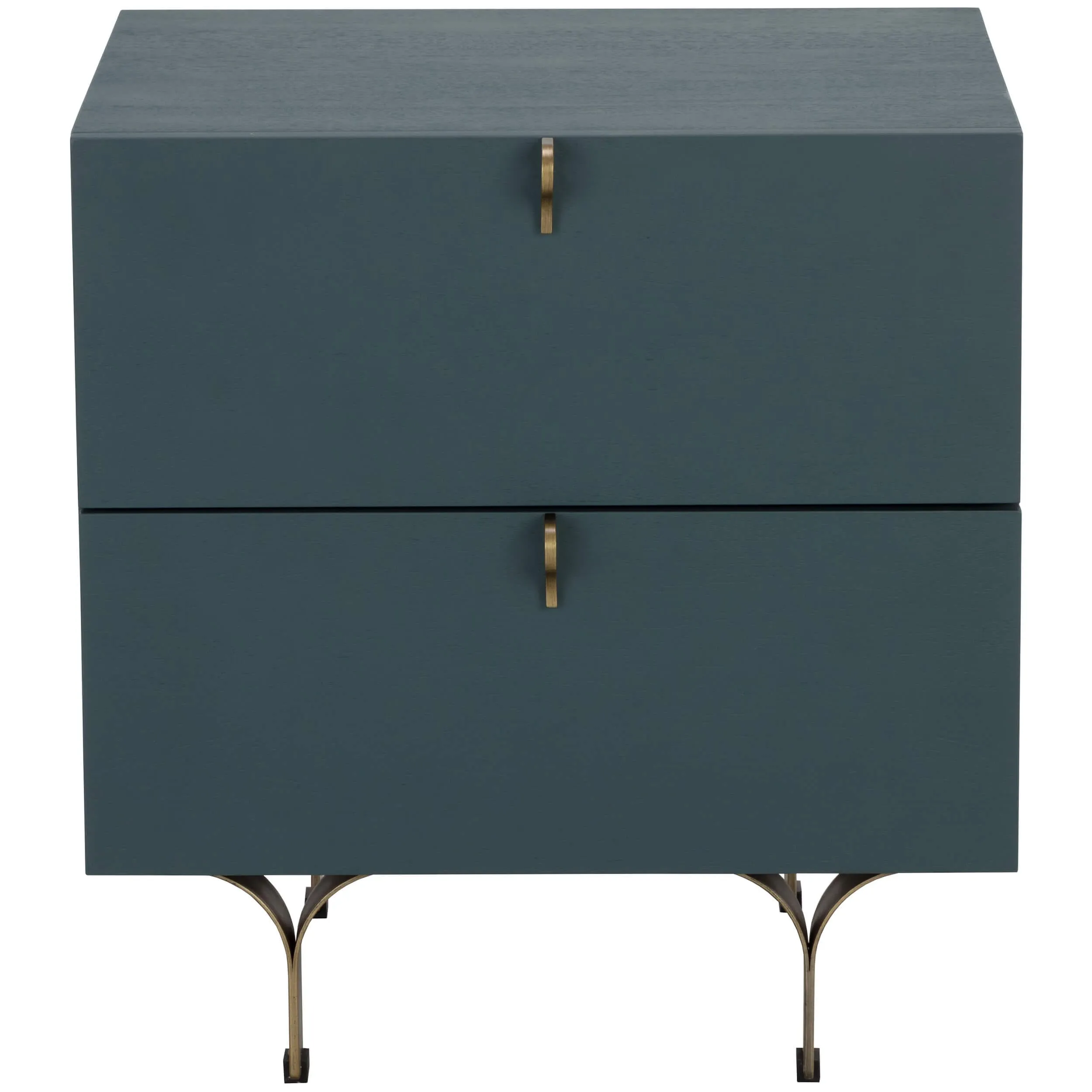 Celine Small Nightstand, Teal