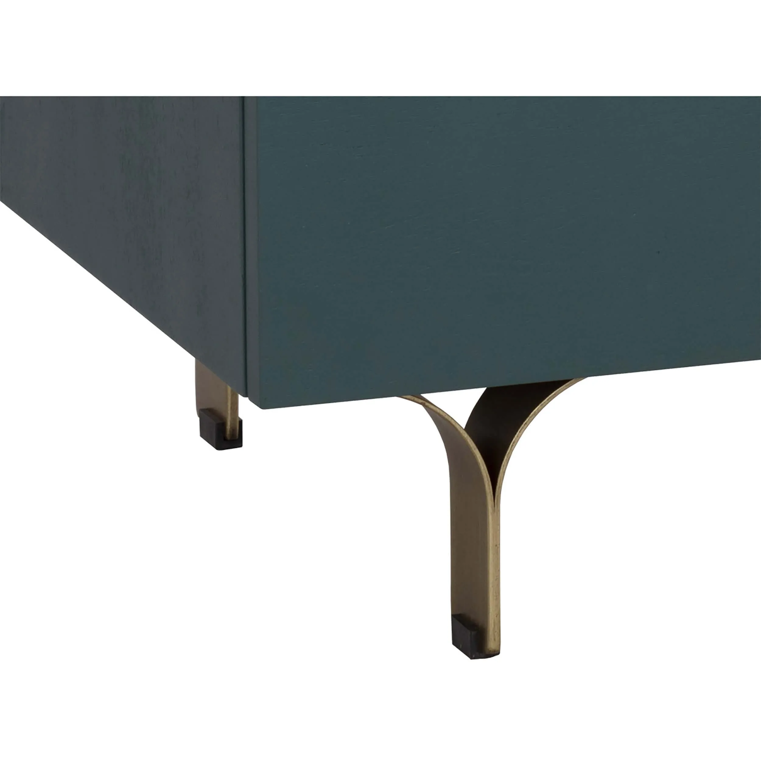 Celine Small Nightstand, Teal