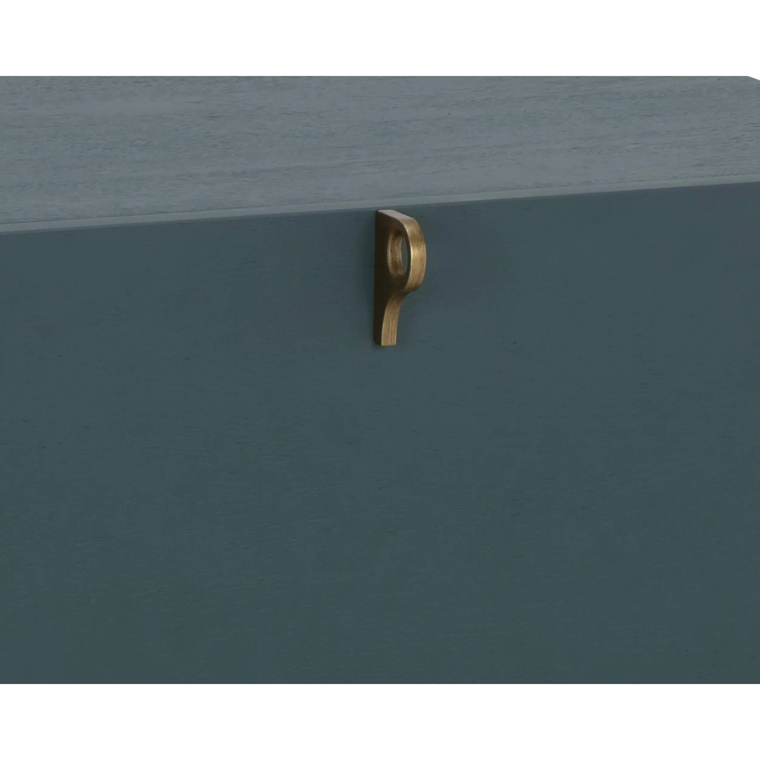 Celine Small Nightstand, Teal