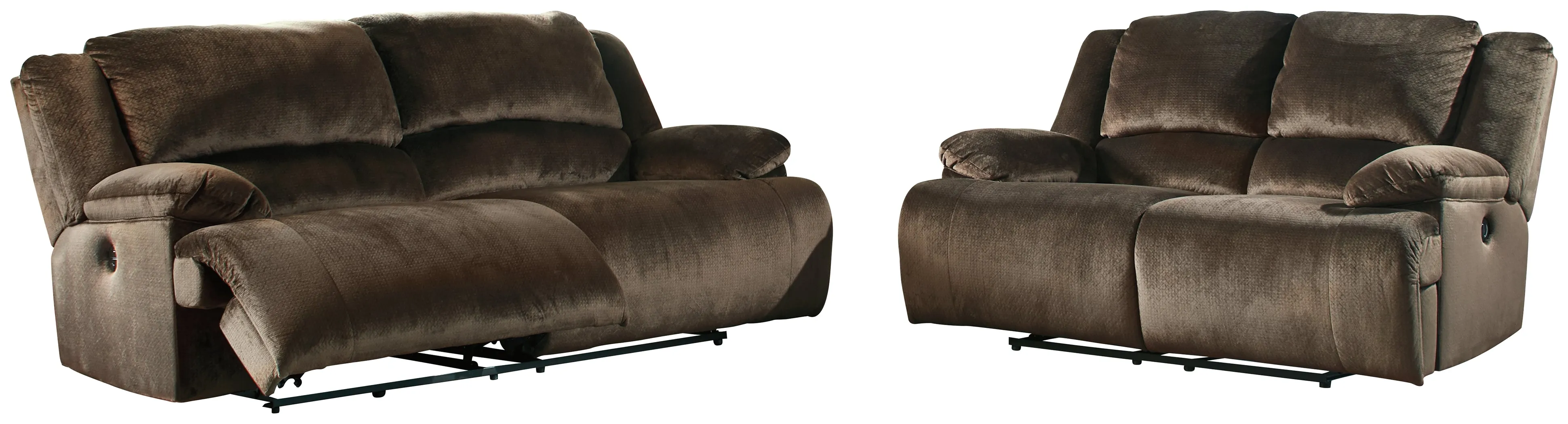Clonmel 36504 Chocolate Power Reclining 2-Piece Living Room Set