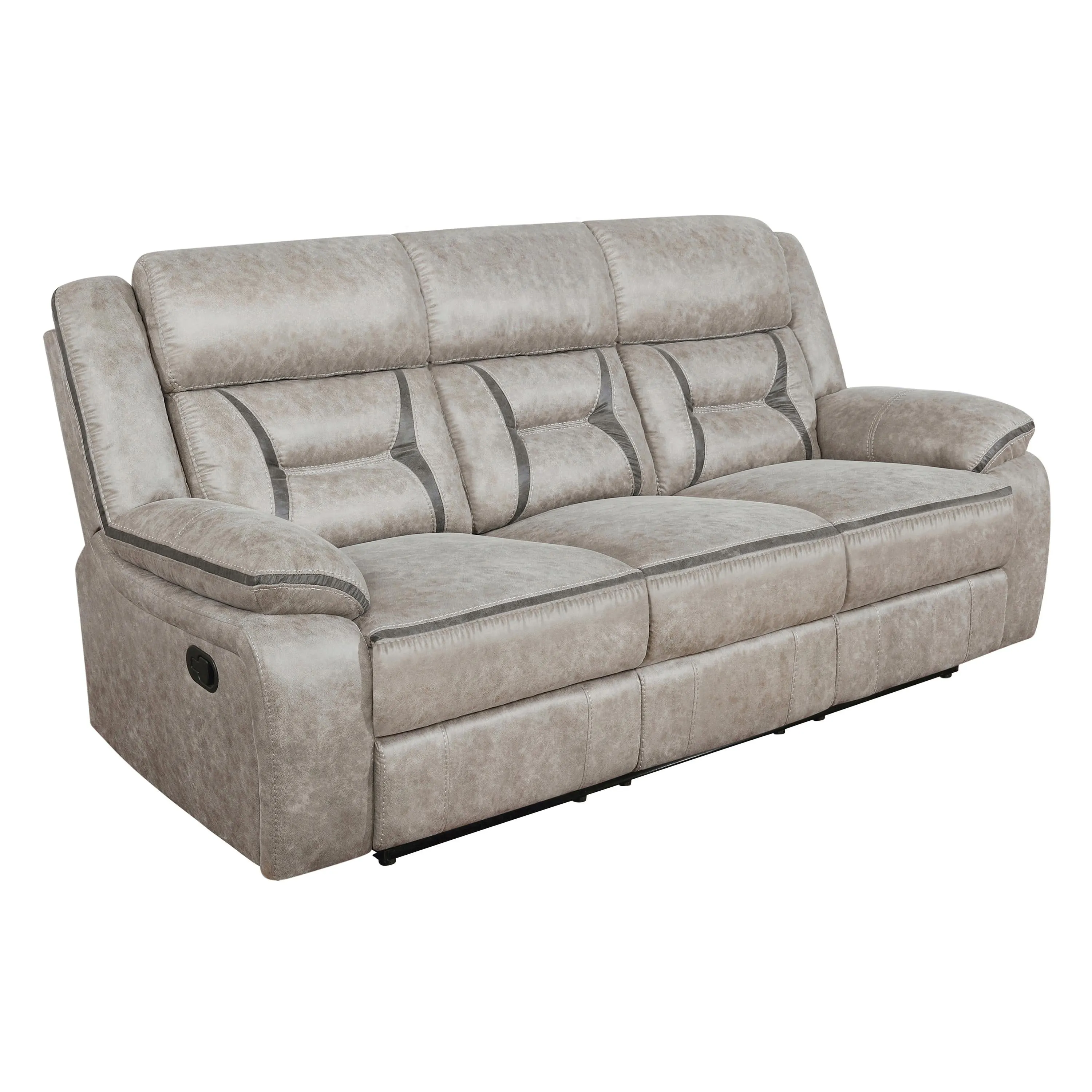 Coaster Furniture Greer 651351-S3 3 pc Reclining Living Room Set