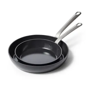 Craft Noire Ceramic Nonstick 8" and 10" Frypan Set