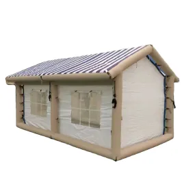 Custom Multi Persons Large luxury Waterproof Inflatable House Air Tent Outdoor Inflatable Camping Tent