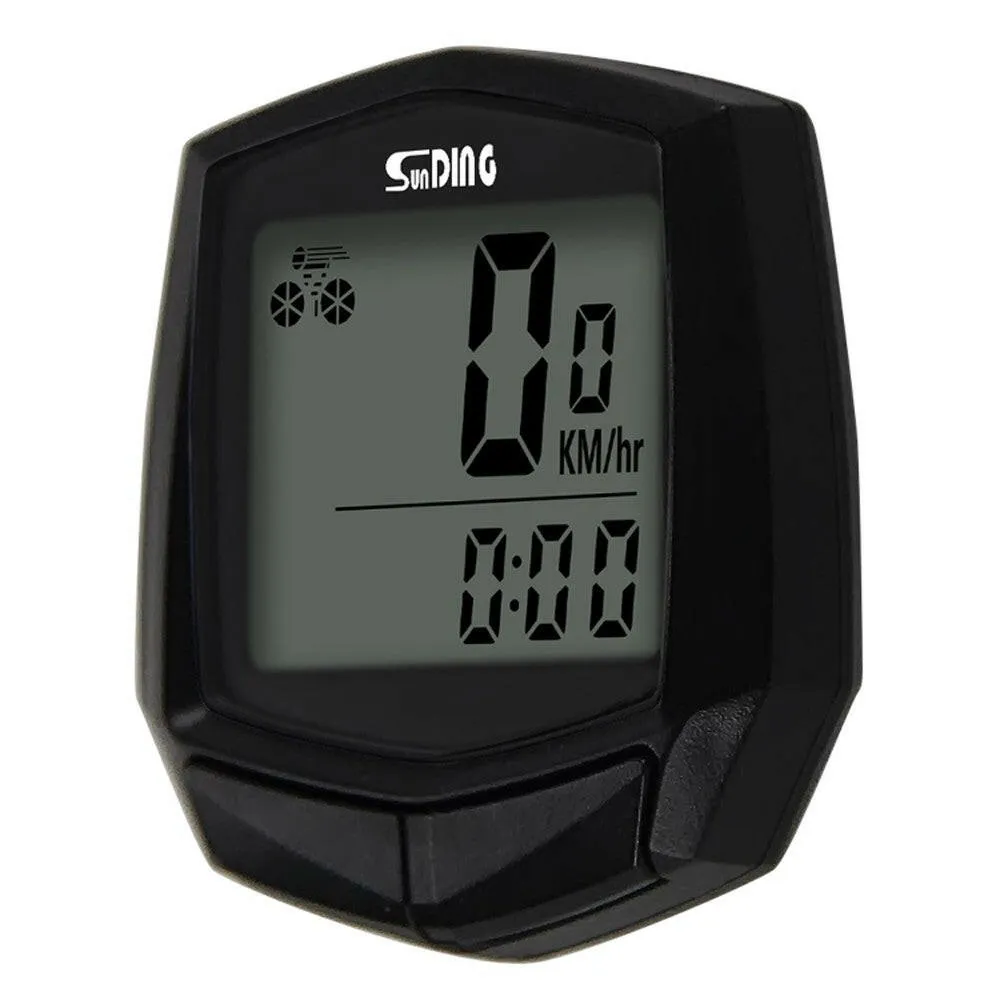 Cycling Computer Wired Type Bike Computer Rainproof LCD Screen Bicycle Computer