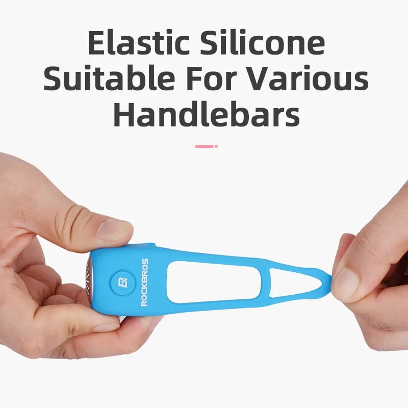Electric Cycling Bell 90 DB Rainproof MTB Bicycle Handlebar Silica Gel - Bike Bells for Cyclists