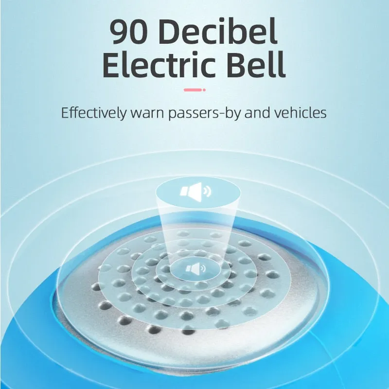 Electric Cycling Bell 90 DB Rainproof MTB Bicycle Handlebar Silica Gel - Bike Bells for Cyclists