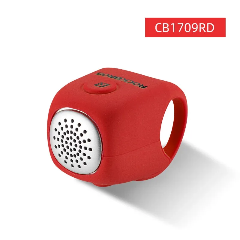 Electric Cycling Bell 90 DB Rainproof MTB Bicycle Handlebar Silica Gel - Bike Bells for Cyclists