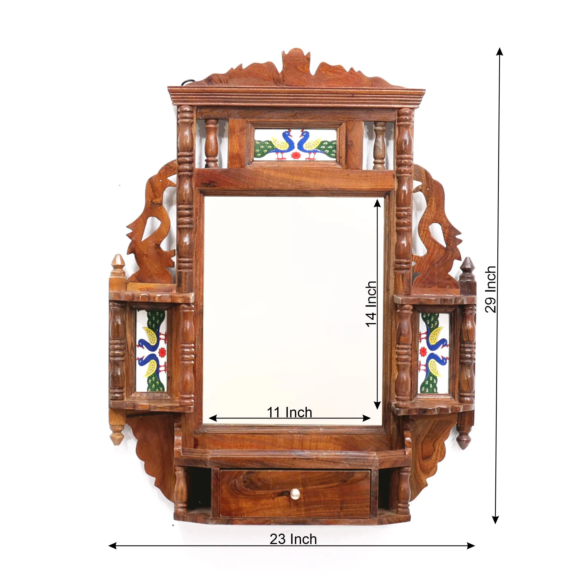 Empire Solide tiroir Mirror