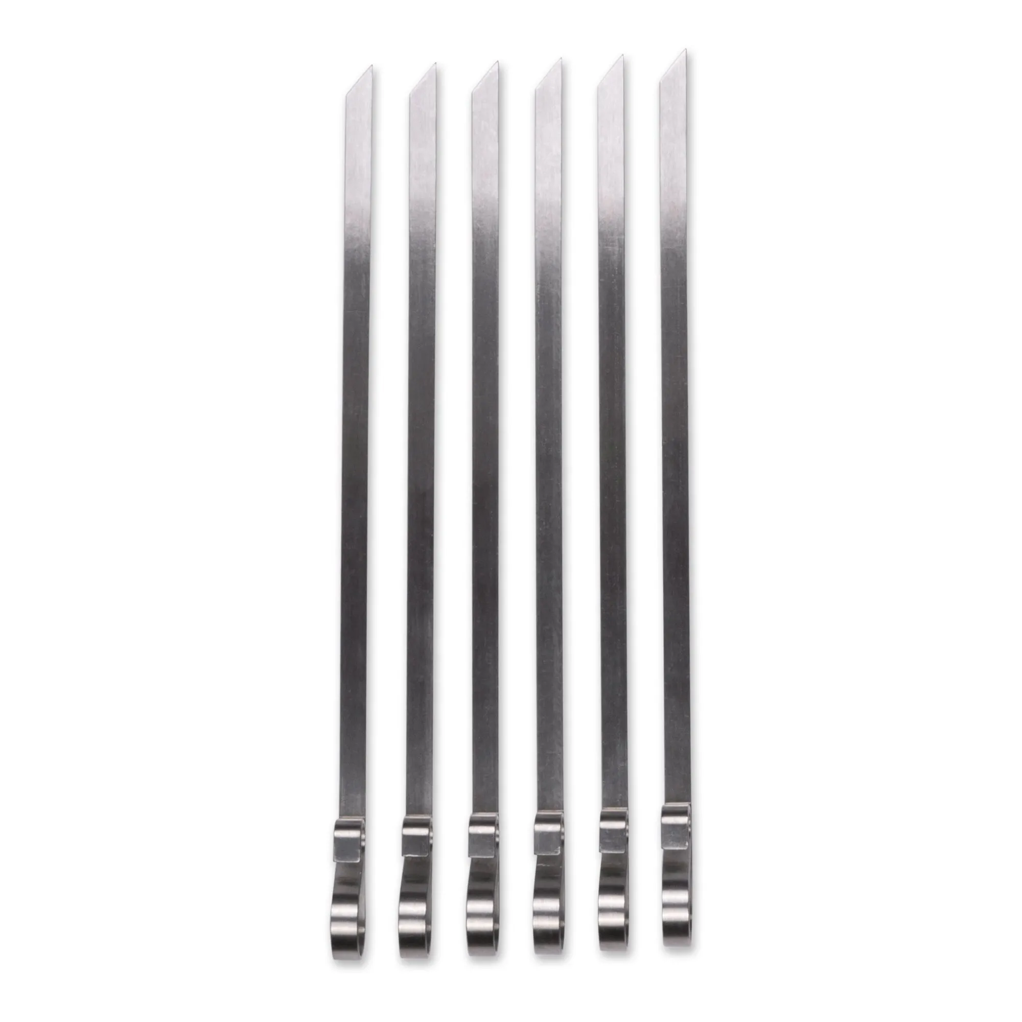 Endurance Stainless Steel Flat Skewers Set Of 6