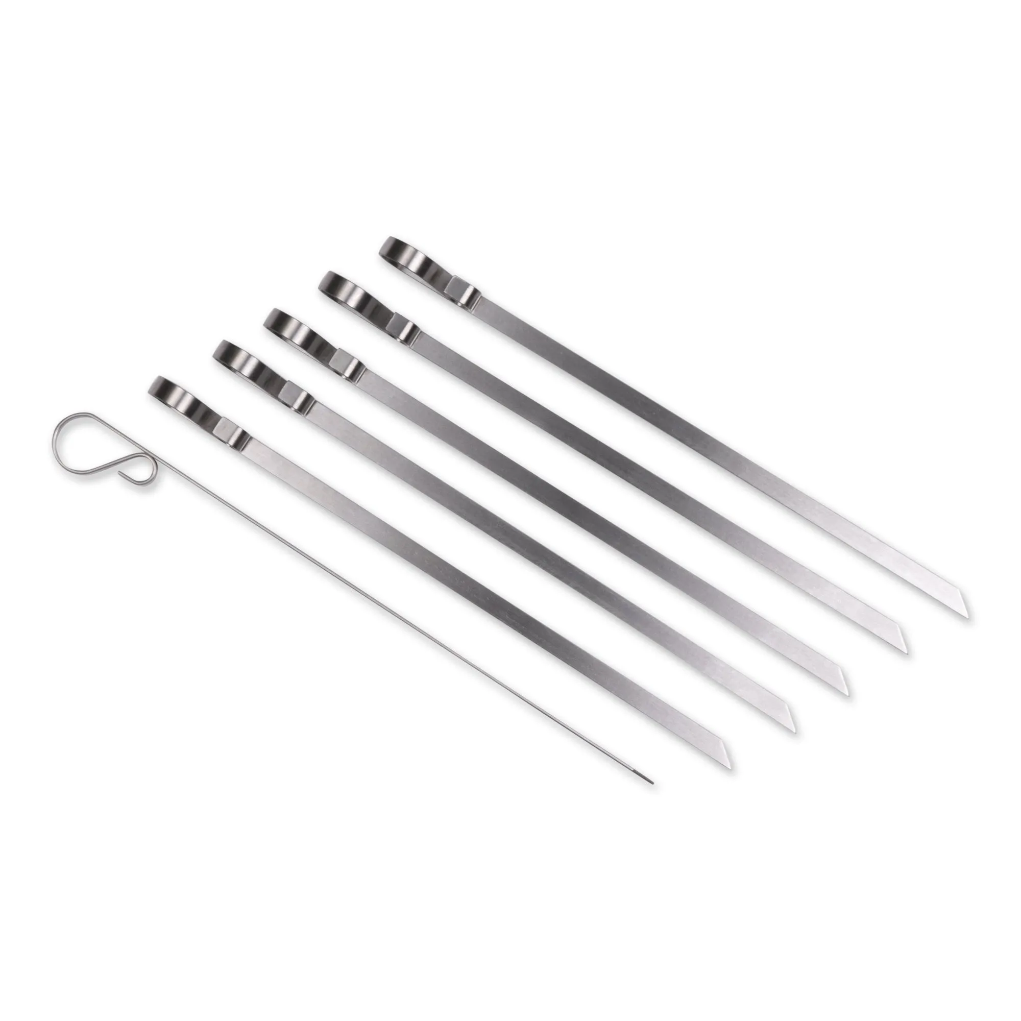 Endurance Stainless Steel Flat Skewers Set Of 6