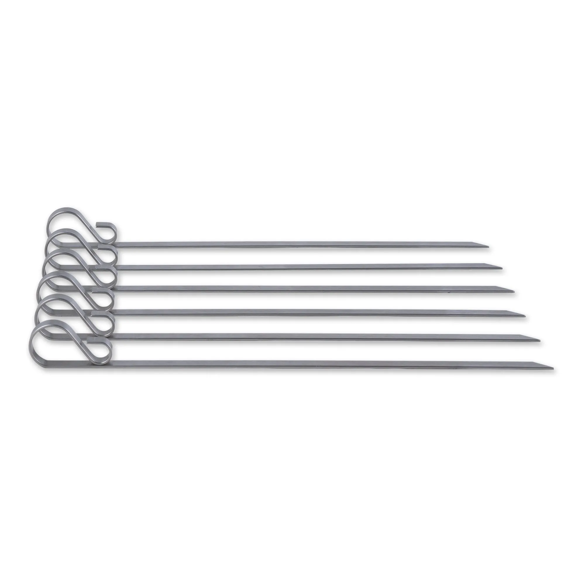 Endurance Stainless Steel Flat Skewers Set Of 6