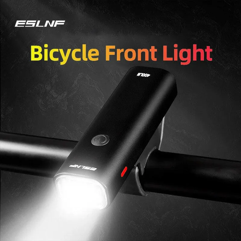 ESLNF Bike Light Rainproof Type-C Charging LED 2000mAh MTB Front Lamp Headlight Aluminum Ultralight Flashlight Bicycle Light