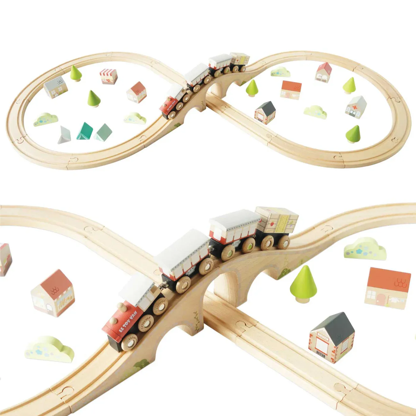 Figure 8 Wooden Train Set