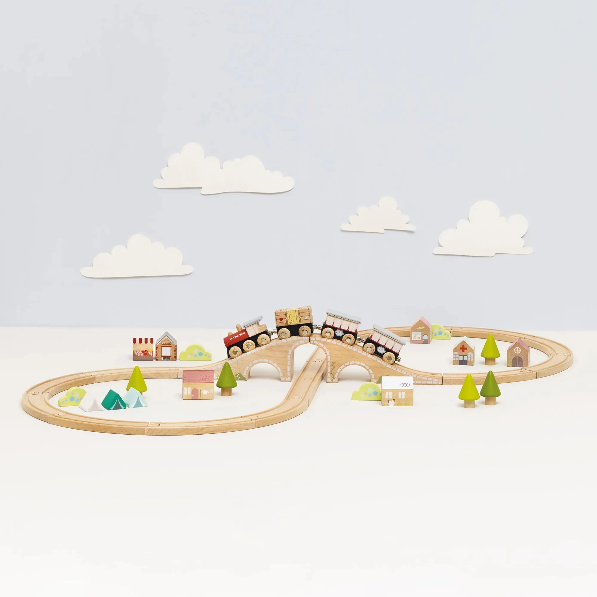 Figure 8 Wooden Train Set