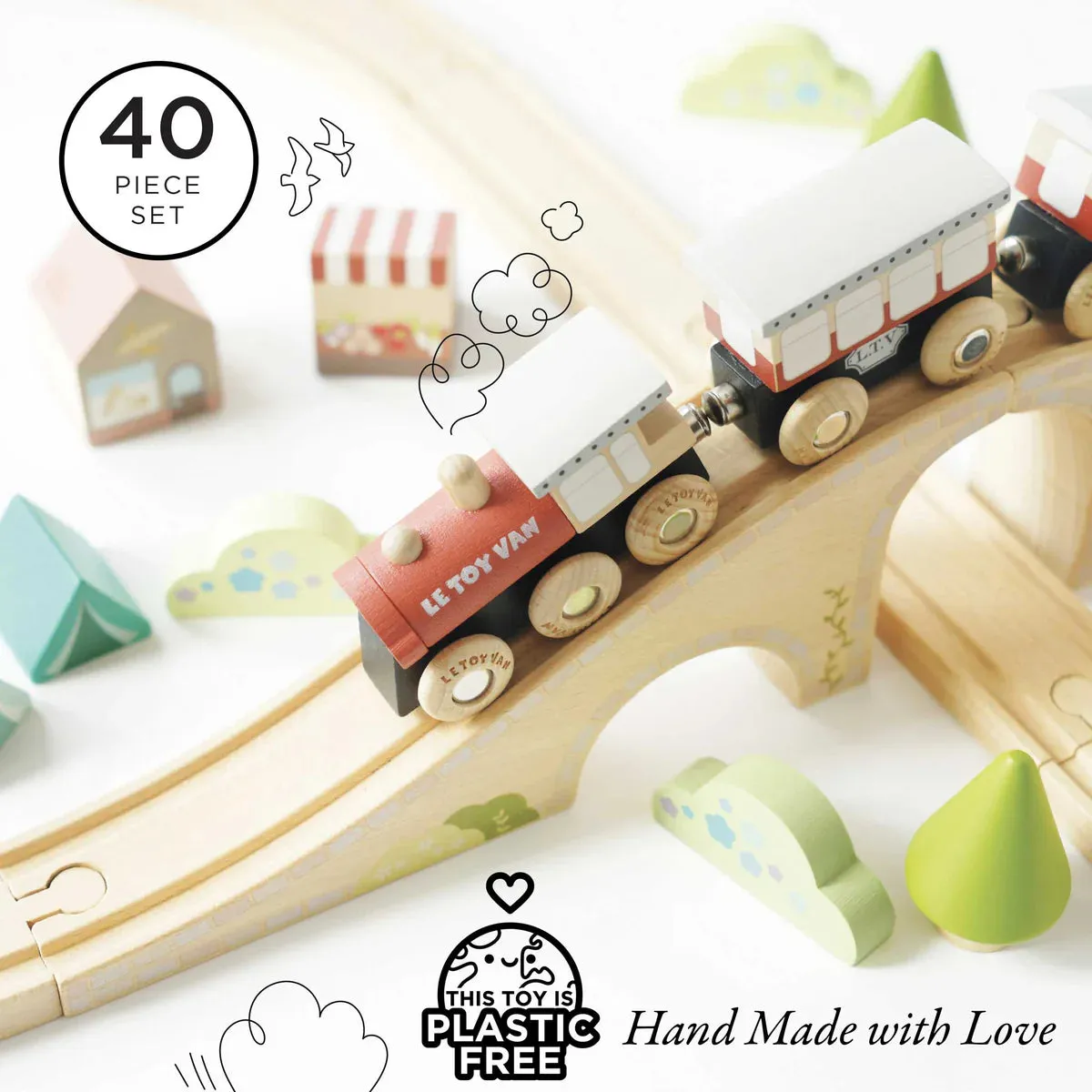 Figure 8 Wooden Train Set