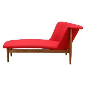 Fine Mod Imports Ash Lounge Chair, Red