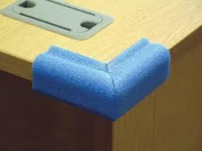 Foam Corners with integrated grip to fit securely