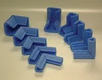 Foam Corners with integrated grip to fit securely