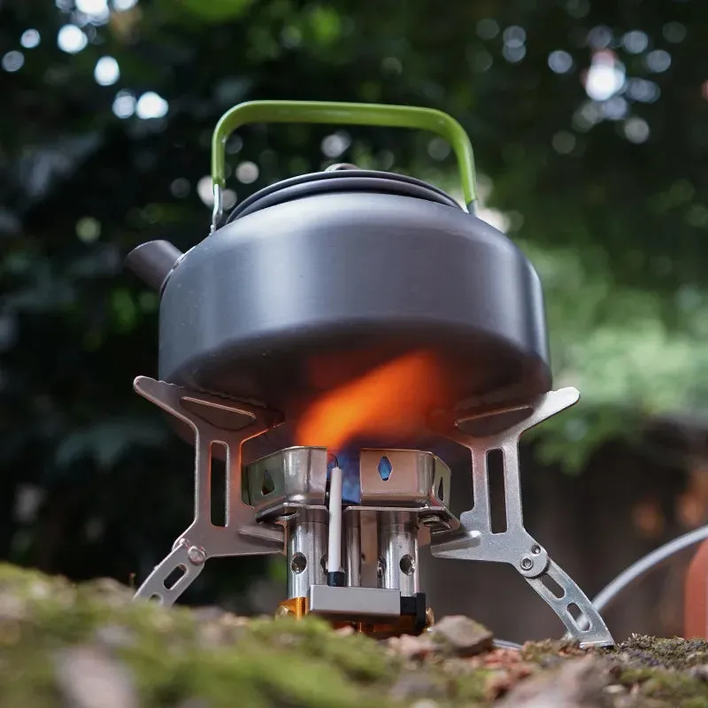 Foldable Portable Outdoor Three-Head Gas Stove Burner