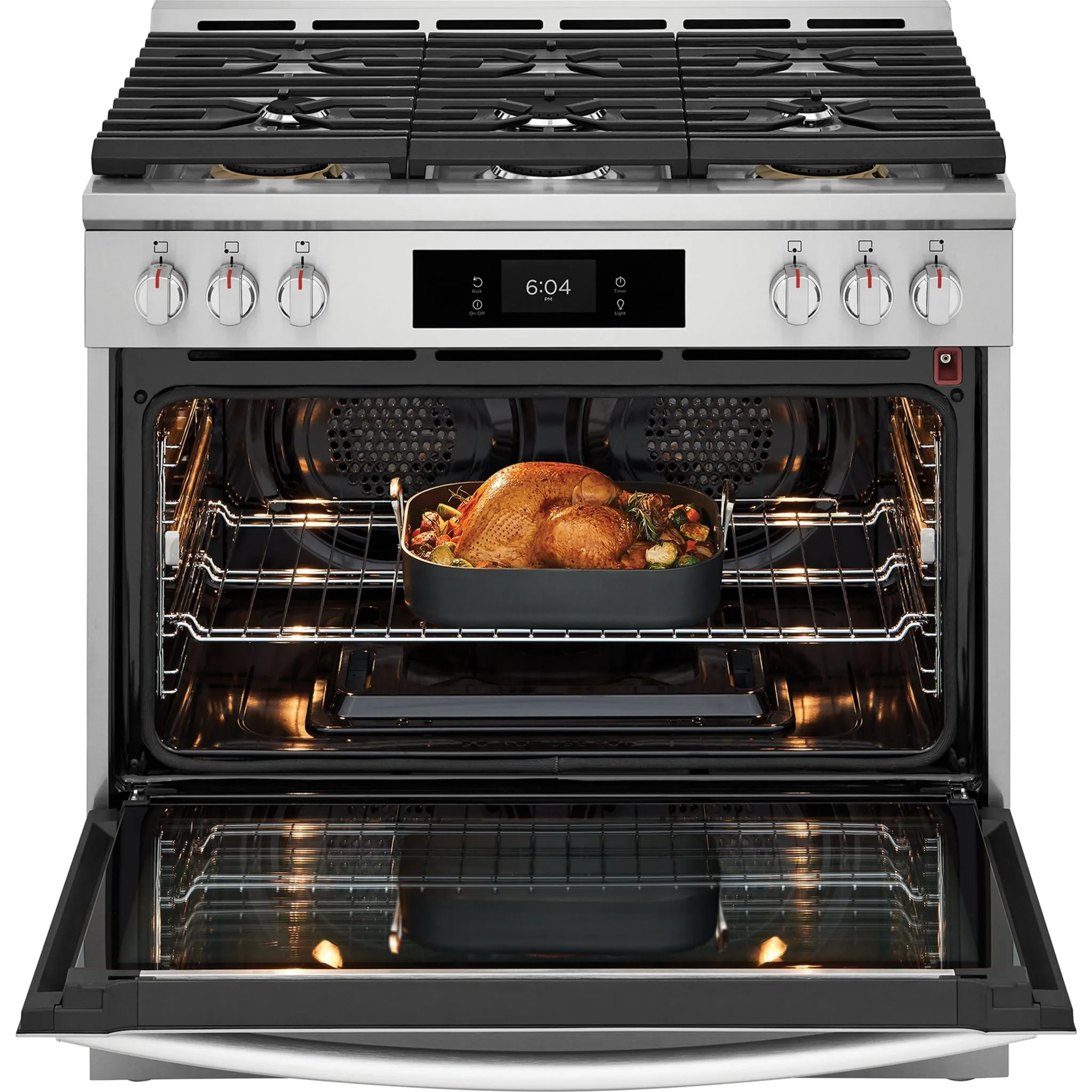 Frigidaire Gallery Gas Range (GCFG3661AF) - Stainless Steel