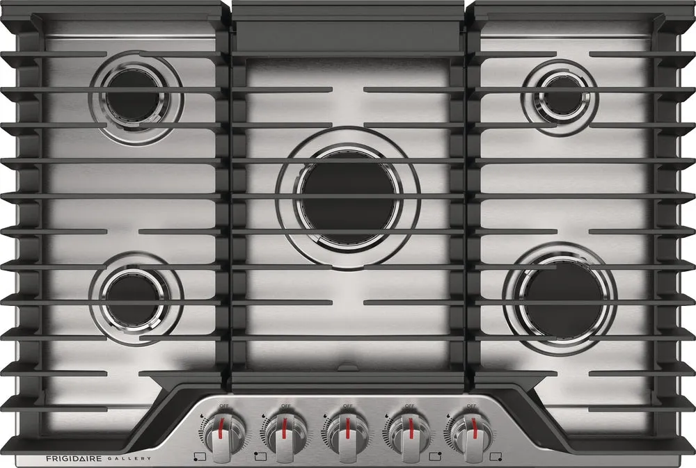 Frigidaire Gallery Stainless Steel 30" Gas Cooktop - GCCG3048AS