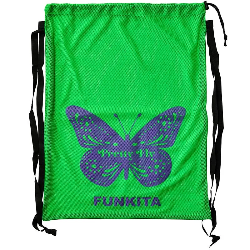Funkita Mesh Gear Drawstring Bag FKG010A- Pretty Fly
