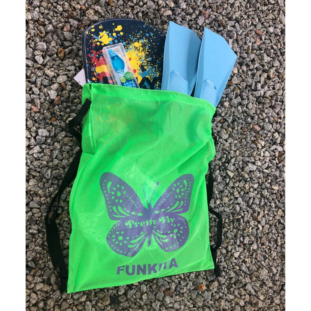 Funkita Mesh Gear Drawstring Bag FKG010A- Pretty Fly