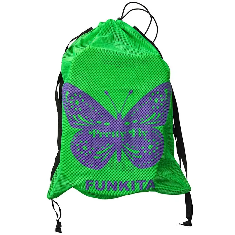 Funkita Mesh Gear Drawstring Bag FKG010A- Pretty Fly